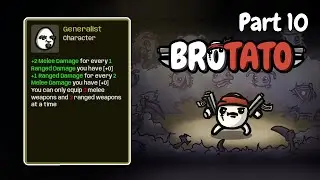Beating Brotato on Max Difficulty with every character! - Part 10 Generalist