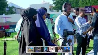 Waxan boqanay SOSMI Training Center, halkas oo ardaydu ku qadanayen (Field Practice) Beerta Banadir.
