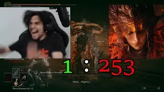 МЕССМЕР | РЕАКЦИЯ НА ПОБЕДНЫЙ 254Й ТРАЙ | ELDER RING