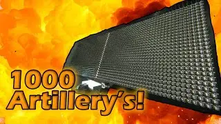 1000 Artillery Turret! : Space Engineers