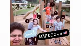 MÃE DE 8 CRIANÇAS POR UM DIA NÓS ESTADOS UNIDOS 🇺🇸 | Raiane Youssef