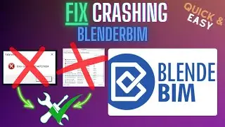 BlenderBIM – How to Fix Crashing, Freezing, Black Screen, Not Responding – Full Tutorial