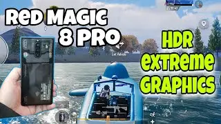 Red Magic 8 Pro Pubg Test in HDR Extreme Graphics