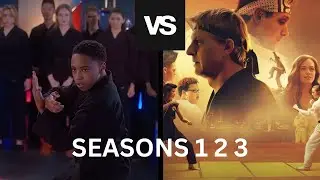 Kenny Vs Cobra Kai SEASONS 1 2 3 Is Actually Close