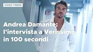 Andrea Damante: l'intervista in 100 secondi