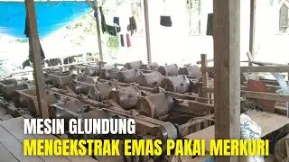 MENGEKSTRAK MATERIAL EMAS || PROSES GLUNDUNG