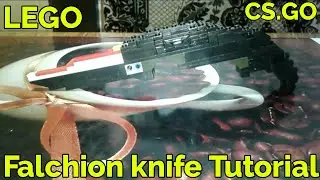 Делаем LEGO нож Falchion из CS.GO | Tutorial