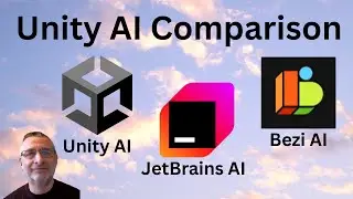 Unity AI Comparison - Unity vs. JetBrains vs. Bezi
