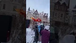Шоу с Драконом на детском мероприятии