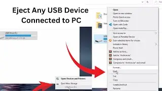 How to Eject USB or Remove Any Device Connected to Your PC