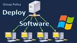How to deploy software over network using window server 2012