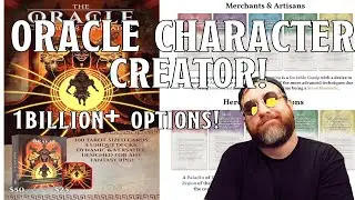 Create Unique TTRPG Characters with the Oracle Character Generator! | Nerd Immersion