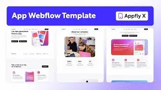 App Website Template | Appfly X - BRIX Templates
