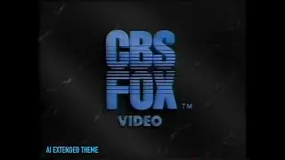 CBS FOX Video Logo (AI Extended Theme)