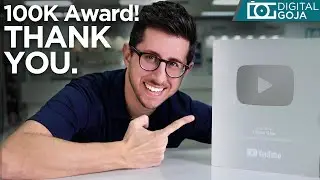 Silver Play Button Unboxing! | 100k Subscribers YouTube Award