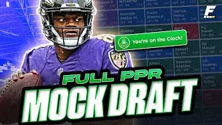PPR Mock Draft (2023) | Fantasy Football Pick-by-Pick Strategy