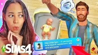 J'ai laissé mon sims SEUL avec un BÉBÉ, et il m'a SOULÉ 😂