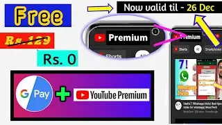 Offer- G Pay + Youtube Premium Free for 2 Months Subscription | Premium Account|Explained | MounTech