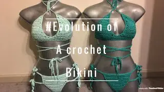 Evolution of a Crochet Bikini | Lolita Bikini Time lapse | I've been MIA
