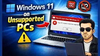 How to Install Windows 11 on Unsupported PCs (Easy Method)
