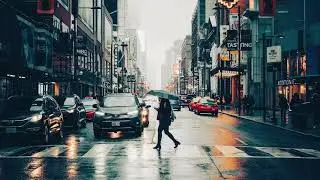 Rain Scene (SideFX Houdini) POP Network Particles Make Rain