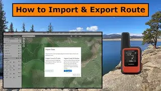 Garmin Earthmate Import & Export Route