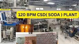 120 BPM CARBONATED SOFT DRINK FULL AUTOAMTIC MACHINE | 