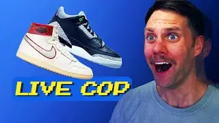 LIVE COP: Awake NY Jordan Air Ship & Jordan 3 Green Glow