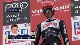 Karl Geiger 239m. VIKERSUND 2017
