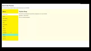 How to make a Search Bar using HTML, CSS and JavaScript