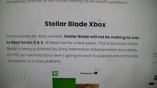 WTF Stellar Blade Exclusive on PS5 I thought Jim Ryan Doesn't believe in exclusives example COD? FU!