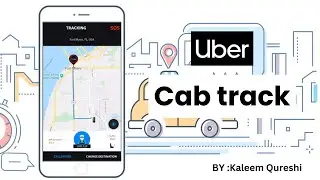 How to make Uber Style Cab track in Flutter