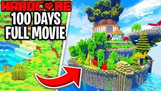 I Survived 100 Days In MEDIEVAL TIMES in Minecraft Hardcore! [FULL MOVIE]
