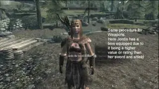 Jordis wearing Fur Armours  Skyrim Guide