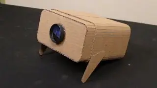 Projetor para celular feito de papelão - Faça Você Mesmo #21