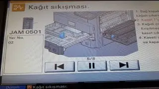 Paper Jam Error, Kyocera Printer, Copier