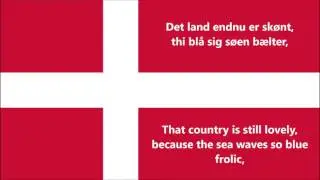 Anthem of Denmark - Danmarks Nationalsang (DK/EN lyrics)