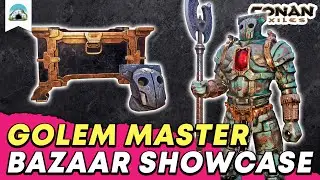 Golem Master: New Golem Parts & Golem-themed Items - Bazaar Showcase | Conan Exiles