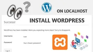 How to install Wordpress on Localhost Windows 10 Xampp In Hindi || Install Wordpress on Localhost 😱