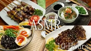 🔴LIVE Escape to Japan: Satisfying 10-Hours ASMR Cooking Experience🎌 | NO MUSIC NO TALKING