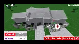 BLOXBURG | Modern Family Home Exterior 50k