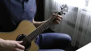 Бумбокс - "Вахтерам" на гитаре (fingerstyle)