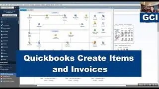 QuickBooks Enterprise V22 企業版培訓 - 第2課（创建物品项目并生成发票）