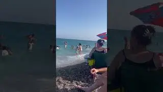 А мы на море😊#море #мамалена