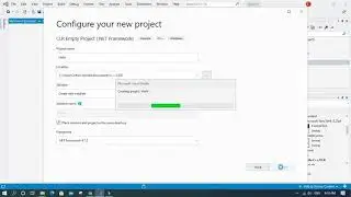 how to create C++ CLR Project in Visual Studio 2019