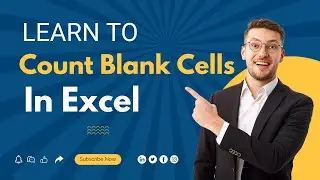 How to Count Blank Cells in Excel | Countblank Function in Excel | Microsoft Excel | Ms EXCEL