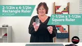 Creative Grids® 1-1/2in Square and  2-1/2in x 4-1/2in Rectangle