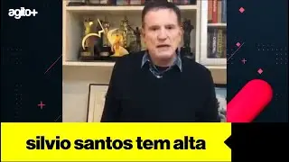Silvio Santos tem alta hospitalar e esta em casa, confirma Roberto Cabrini | AGITO Mais