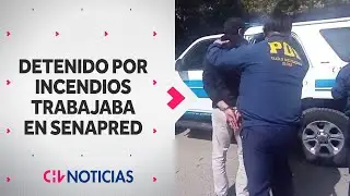 ERA FUNCIONARIO DE SENAPRED: Detienen a tercer presunto involucrado en megaincendios de Valparaíso