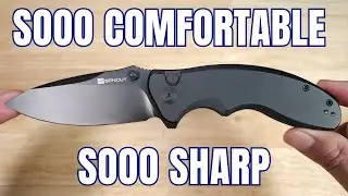 NEW RELEASE 2024 BEST BUDGET FOLDKING EDC KNIFE SENCUT CYBRIX KNIFE REVIEW #edccooperative #edc
